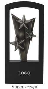 Customized Awards Antique Bronze Finish Personalized <b>Trophy</b> for Office School Recognition - Product Image 2