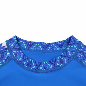 Vente en gros usine : T-shirts de compression décontractés tricotés à manches courtes pour hommes, Rashguard Premium, Vêtements de fitness, MMA, Surf, Plongée - Product Image 5
