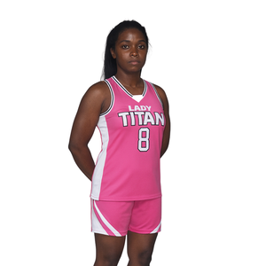 Uniformes de Baloncesto Personalizados para Mujer, Uniformes de Baloncesto con Letras Bordadas Profesionalmente, Pantalones Cortos y Camiseta para Equipos Femeninos - Product Image 1
