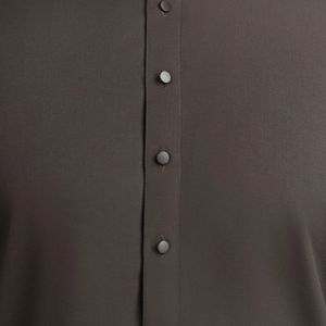 Shalwar Kameez Homme Traditionnel Musulman Marron Foncé Uni, Durable, Résistant à la Déchirure, Coutures Renforcées, Coupe Classique - Product Image 4