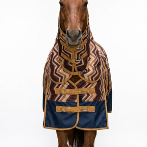 Horse <b>Blanket</b> <b>Waterproof</b> Turnout Rug for Outdoor Field Use Constructed from 600d Polyester Fabric Secure Buckle System - Product Image 3