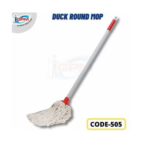 Mopa Redonda Profesional de Alta Resistencia con Mango Duradero y Cabezal de Alta Absorbencia, Apta para Uso en Hogares y Oficinas - Product Image 2