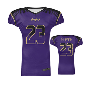 Uniformes de equipo de fútbol americano duraderos para hombres de sarga de aparejos para práctica de entrenamiento y partidos competitivos - Product Image 1