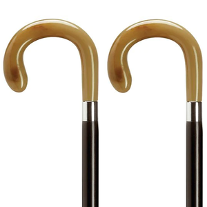 Poignées de bâtons de marche en corne de bélier 100% naturelles, élégantes et de qualité supérieure - Product Image 1
