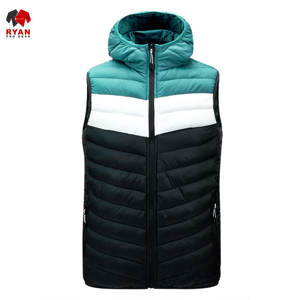 Chalecos Acolchados Ryan Pro Gear de Diseño Personalizado para Hombre, Relleno de Poliéster, Tela Cómoda con Logotipo Personalizado - Product Image 1