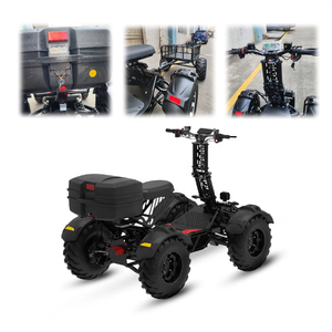 Certifié CE 60V 50Ah 8000W Scooter électrique 21 pouces 4 roues double suspension puissant 10000W adultes tout-terrain - Product Image 3
