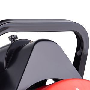 Sonda per la pulizia di scarichi con alimentazione manuale da 50FT x 1/2 pollice, con 4 frese, attivazione ad aria, interruttore a pedale da 2-4 pollici, macchina efficace per la pulizia di scarichi - Product Image 5