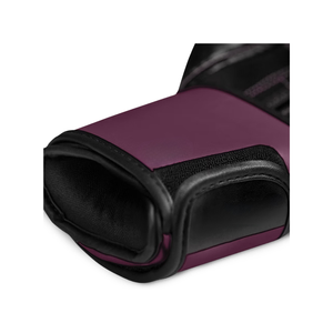 Purple Faux Leather Boxing Gloves With <b>Velcro</b> Closure Breathable Training Gear For Adults 14 Years & Up - Product Image 4