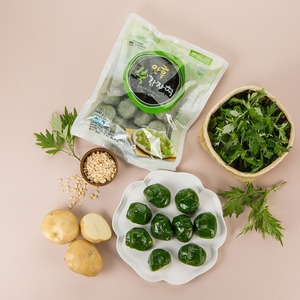 [MILWON] Pastel de Patata Anheung, Snack de Patata con Artemisia, Pastel de Arroz Congelado para Cafeterías, Panaderías, Servicios de Alimentos Especializados y Venta Minorista - Product Image 2