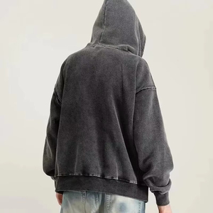 Sudaderas con capucha para mujer con lavado ácido, antibacterianas, de moda, precio mayorista, MOQ bajo, novedad. - Product Image 2