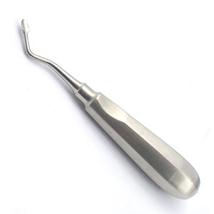 เครื่องมือผ่าตัดรากฟันแบบมืออาชีพ รุ่น Right Elevator Dental Apical Root Surgical Instruments Class II สีเงิน ด้ามจับตามหลักสรีรศาสตร์ ใช้งานได้อย่างมีประสิทธิภาพ - Product Image 2