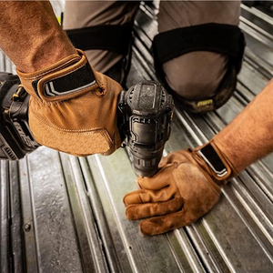 Guantes de Mecánico de Cuero de Buena Calidad, Resistentes al Frío y al Calor, Antideslizantes, con Muñequera Elástica, Ligeros y Duraderos - Product Image 6