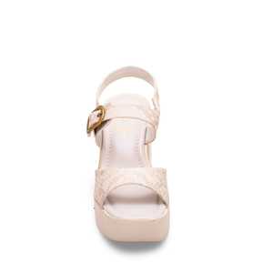 Sandale à talon formel fauve PU0263 - Product Image 1