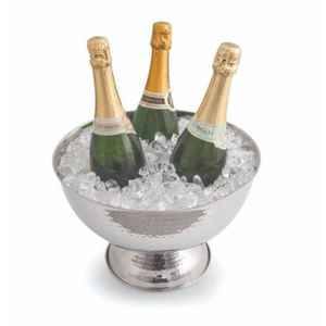 Cubo de hielo grande de aluminio de gran calidad, enfriador de metal para champán, vino y cerveza con asas para fiestas, eventos y bares. - Product Image 3