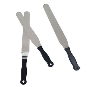 Espátula Angulada de Acero Inoxidable de Grado Alimenticio de 21 cm, Espátula para Alisar Crema y Glaseado, Herramienta para Decorar Pasteles - Product Image 5