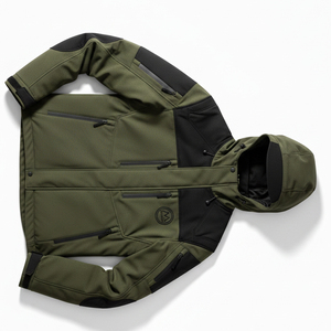 Innovative Hunting Jacket Integrated Ventilation System Fleece Warmth Layering Compatible for Variable Climate <b>Support</b> - Product Image 4