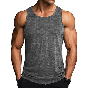 Débardeur pour homme sans manches, dernier style, nouveau design, respirant, taille plus, débardeur de sport pour homme - Product Image 1