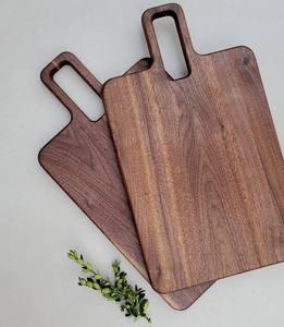 Planche à découper en bois de qualité supérieure, forme rectangulaire, passe au lave-vaisselle, écologique, pour la cuisine - Product Image 6