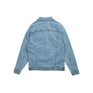 Fashion <b>Mens</b> <b>Denim</b> <b>Jacket</b> Relaxed Fit Layering Piece for Urban Trends and Daily Comfort Bangladesh <b>denim</b> supplier wholesale - Product Image 4
