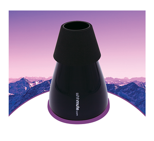Silenciador de práctica sshhmute para barítono (púrpura) - Product Image 1