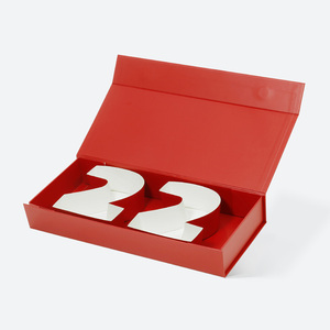 Boîte à rabat magnétique F3, boîte cadeau pour maman, emballage pour la Saint-Valentin, boîte de rangement pliable, ensemble de boîtes vides - Product Image 2