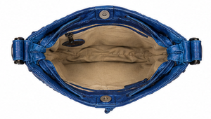 Sac à bandoulière vintage en cuir tressé Gravs pour femme, motif losanges rayés, polyester, mode hiver, fermeture à cordon réglable - Product Image 3