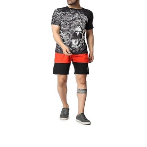 Unisex Polyester Sublimation <b>Tshirts</b> Streetwear Soild Short Sleeved Breathable Training Quick Dry Blank t Shirts for Men - Product Image 3