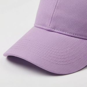Gorra de béisbol lila lisa, estilo refrescante de verano, unisex, la mejor calificada, para hombre, moderna y de alta calidad. - Product Image 4