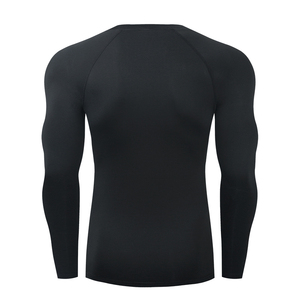 Chemises de compression pour hommes - Séchage rapide, imprimées, lavées, écologiques, hauts de compression sportifs haute performance, service OEM personnalisé - Product Image 4