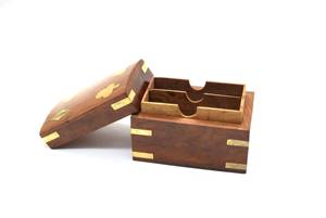Premium <b>Keepsakes</b> Wooden Vintage Storage <b>Boxes</b> For Jewelry Vanity With Hinged Lid Boho Handcrafted For Homedecor Wedding Gifting - Product Image 5