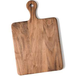 Planche à découper en bois d'acacia artisanale de qualité supérieure pour couper les légumes, les fruits, les aliments, accessoire d'ustensile - Product Image 2
