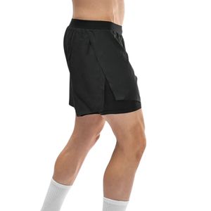 Black Men's Running <b>Shorts</b> Lightweight Athletic Training Gym <b>Shorts</b> <b>with</b> Elastic Waistband Side <b>Phone</b> <b>Pocket</b> Custom Sportswear - Product Image 6