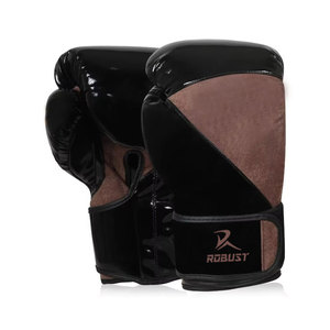 Custom Design ROBUST INDUSTRIES Leather Boxing Gloves with Non-Slip Feature High Quality Sports Training Gloves - Product Image 1