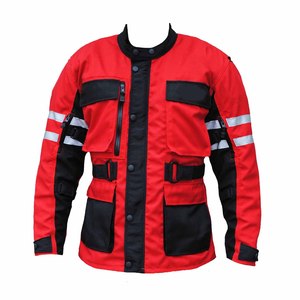 Blouson de moto unique en cuir pleine fleur rembourré, respirant, coupe-vent, grande taille, style motard, personnalisable avec nom de marque HS-MJ-02633 - Product Image 4