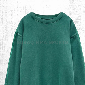 Sweat-shirt décontracté pour femme, brodé, tricoté, écologique, couleur personnalisée, coupe ample, col rond, manches longues - Product Image 6