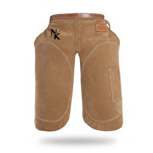 Tablier de fermeur de luxe de haute qualité, durable, en cuir véritable avec fermeture à boucle, pour le sablage et l'entretien équestre - Product Image 1