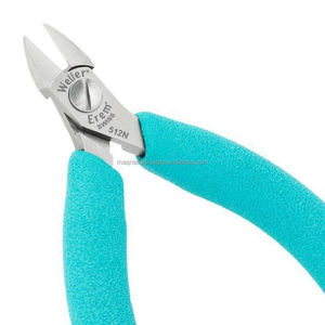 Alicates de Corte Lateral Weller Erem 512N de 4.5 Pulgadas, con Punta Ovalada Pulida, Semi-Plano, con Protección ESD - Product Image 3