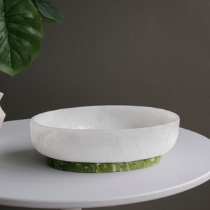 Ensemble de bols à salade en résine polie écologique de haute qualité, design classique, utilisation pour les fêtes, vaisselle de cuisine, vaisselle de table FAIZA - Product Image 3