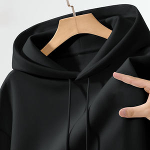 Sudadera con capucha para hombre, de otoño, talla grande, gruesa, adelgazante, con logotipo personalizado bordado, precio de fábrica de Bangladesh y China - Product Image 3