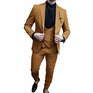 Fabricant professionnel de costumes et blazers pour hommes, fabriqués avec les meilleurs matériaux, livraison directe d'usine, tissu peigné respirant - Product Image 3