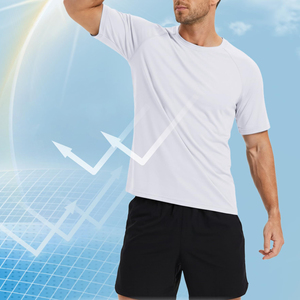Camiseta Deportiva de Alto Rendimiento para Hombre, Color Sólido, con Logotipo Personalizado, Tela de Calidad, Prenda Deportiva Duradera para Deportes de Campo - Product Image 5