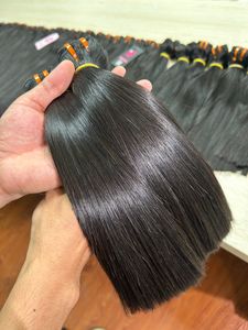 Cabello Virgen de Donante con Cutícula Alineada, Liso Natural, de 6 a 30 Pulgadas, Doble Trama, Súper Doble Trama, Sin Enredos, Sin Caída, Sin Sintéticos. - Product Image 2