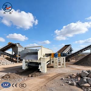 बड़े पैमाने पर मिट्टी और पत्थर विभाजक, मिट्टी और रॉक पृथक्करण और स्क्रीनिंग मशीन, गैर-क्लोजिंग और उच्च उत्पादन। - Product Image 6