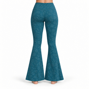 High Quality Bell Bottom <b>Legging</b> Provides Flexible Material Comfortable Construction & <b>Flared</b> Shape For Casual Active & Fashion - Product Image 5