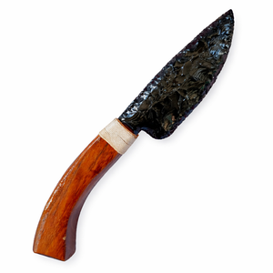 Grand couteau en obsidienne noire, fait main, en cristal naturel, écologique, mascotte, vente en gros, approvisionnement en vrac, à vendre - Product Image 1