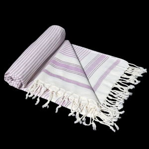 Serviettes Fouta 100% Coton Recyclé, Logo Personnalisé, Couleur Unie, Serviettes Fouta Rayées Teintes en Fil pour Adultes, pour la Plage, Fournisseur en Inde. - Product Image 5