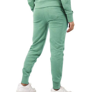 Pantalones deportivos de mujer de pierna recta ligeros al por mayor, pantalones de chándal de felpa francesa personalizados, pantalones de chándal de tacto suave estilo pierna ancha - Product Image 2