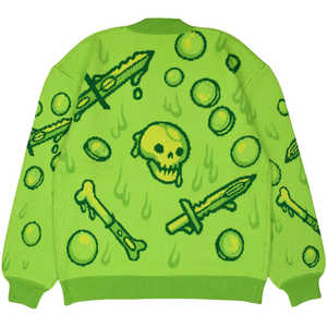 Suéter de Invierno con Botones, Corte Curvo, Transpirable, Disponible en Tallas Grandes, Suave y Cálido, Color Sólido para Mujer - Product Image 4