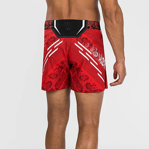 Short de boxe sur mesure de haute qualité Short de kickboxing anti-transpiration MMA personnalisé Short de kickboxing à taille élastique à séchage rapide - Product Image 4