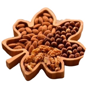 Fruits secs en bois de mangue de haute qualité et bonbons utilisés en forme de fleur grand plateau plateau meilleure vente - Product Image 1